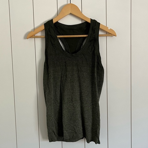 Athleta Green Racerback Tank - Picture 1 of 2
